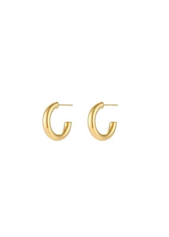 HJane Small Gold Hoops