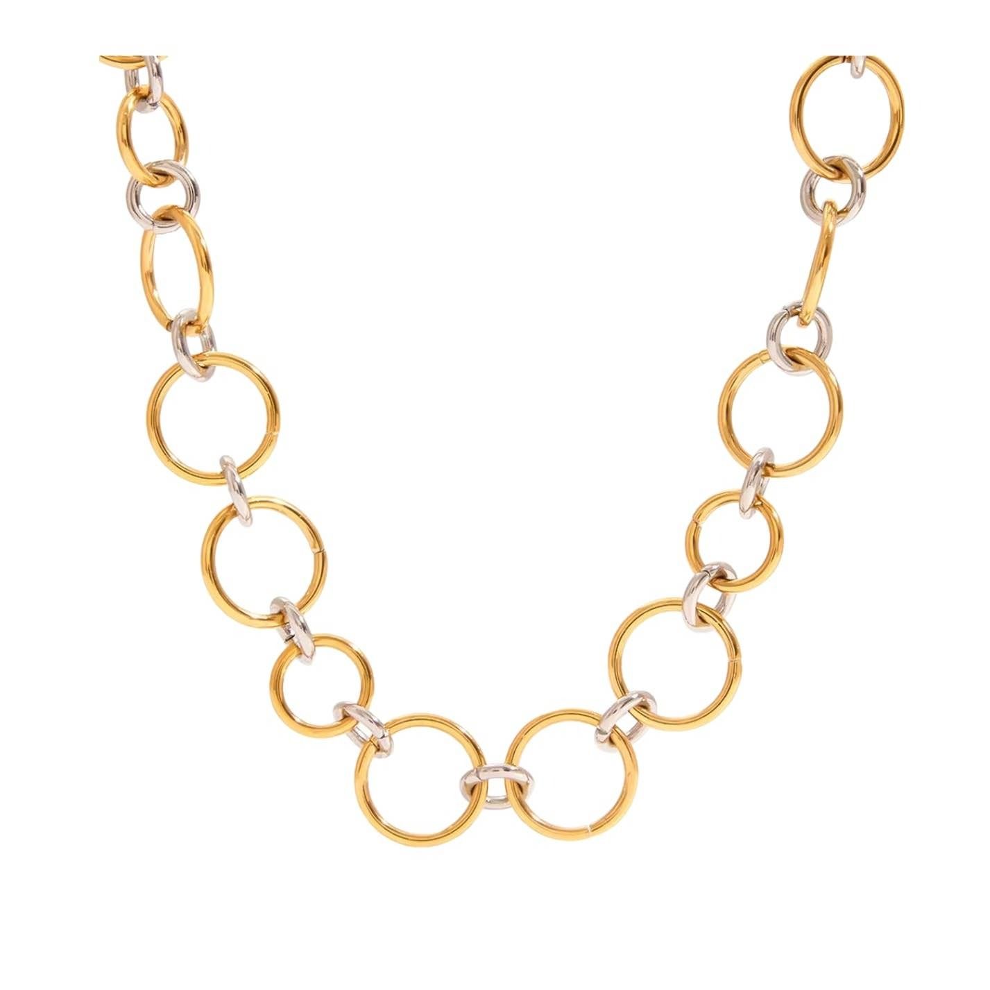 HJane Tessa Two Toned Necklace
