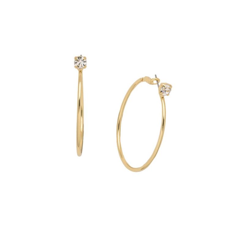 Sorrelli gold stud earring