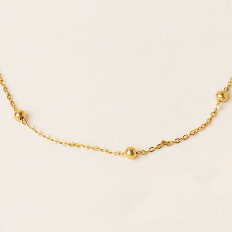 Darling chloe beaded gold chain