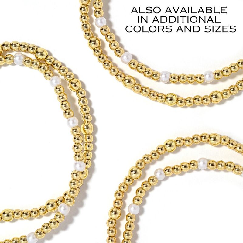 Erimish gold pearl set