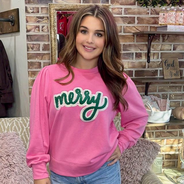 Pink Merry sweatshirt