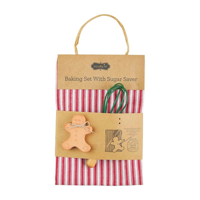 Mud Pie Gingerbread Towel Set