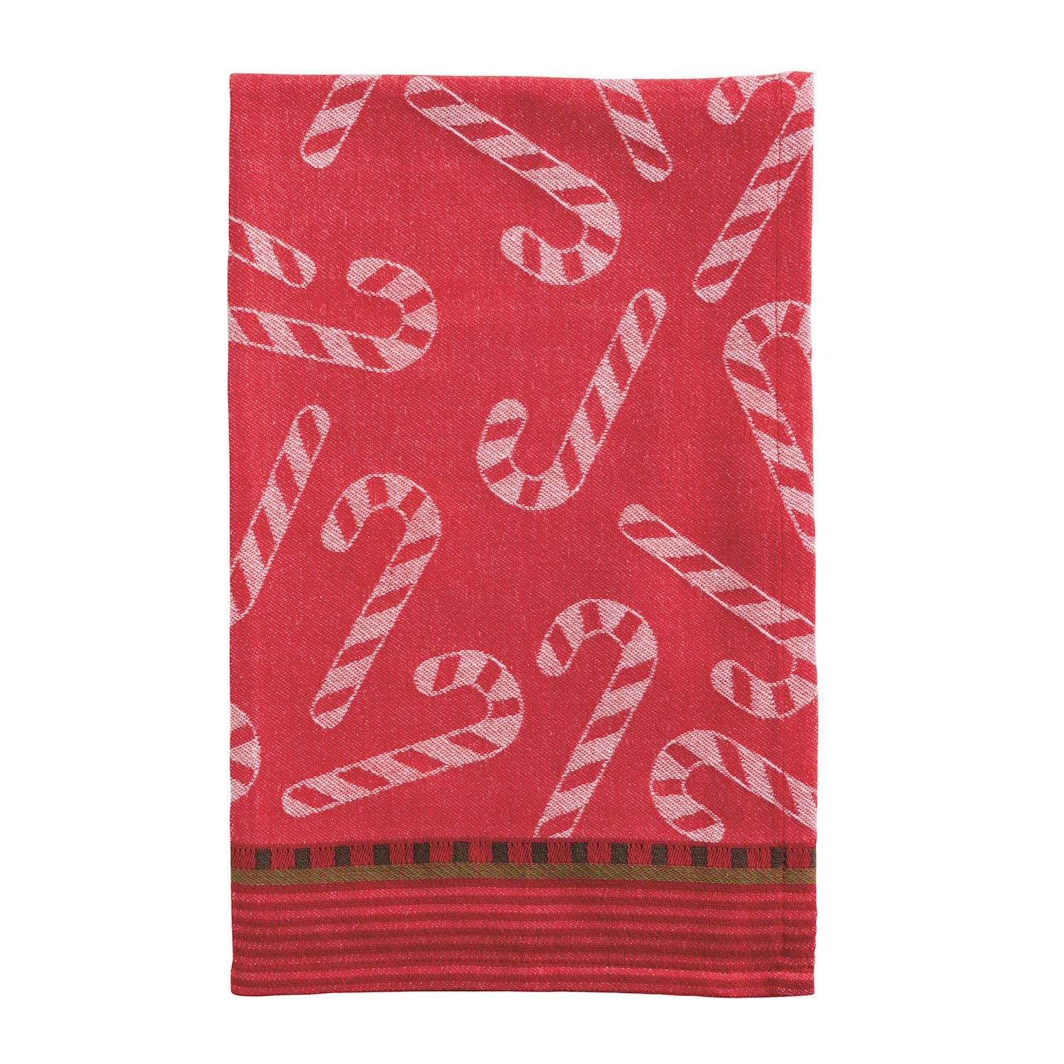 Mud Pie Candy Cane Towel