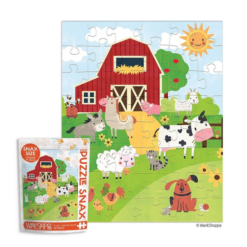 Werkshoppe 48 Puzzle Snax