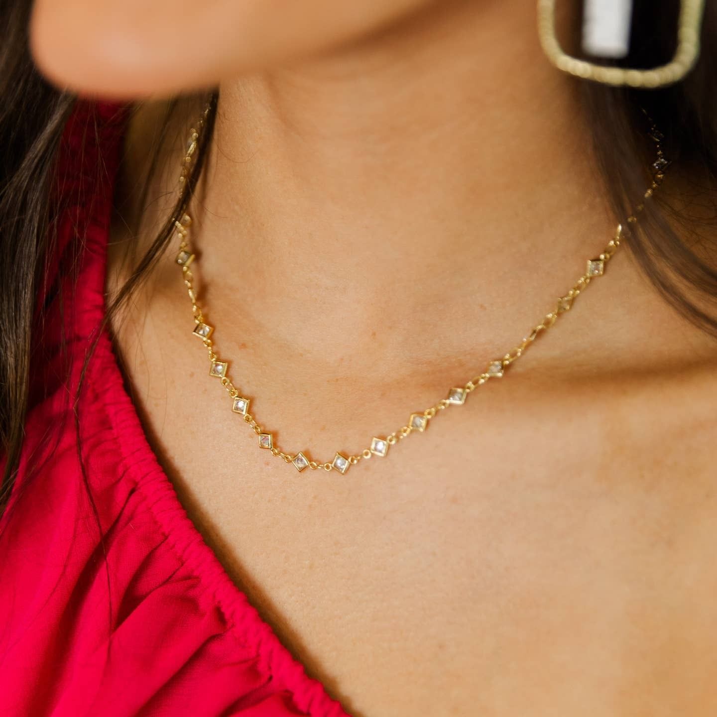 Taylor Shaye Small Diamond Layer Necklace