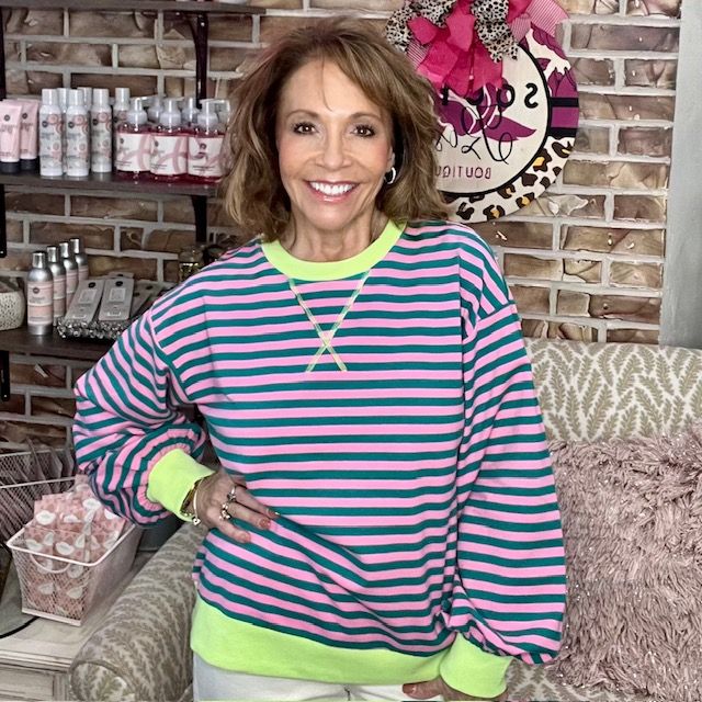 Jodifl Striped Sweatshirt