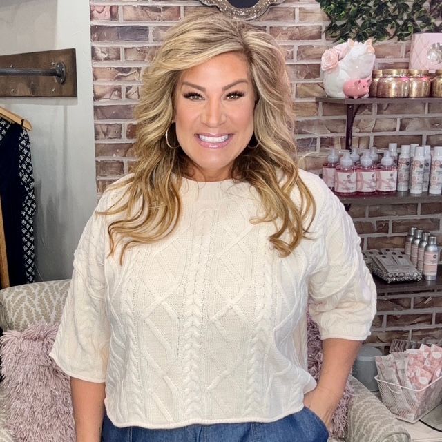 Entro Cable Solid Sweater