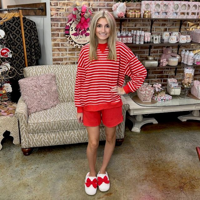 Tres Bien Striped Sweatshirt