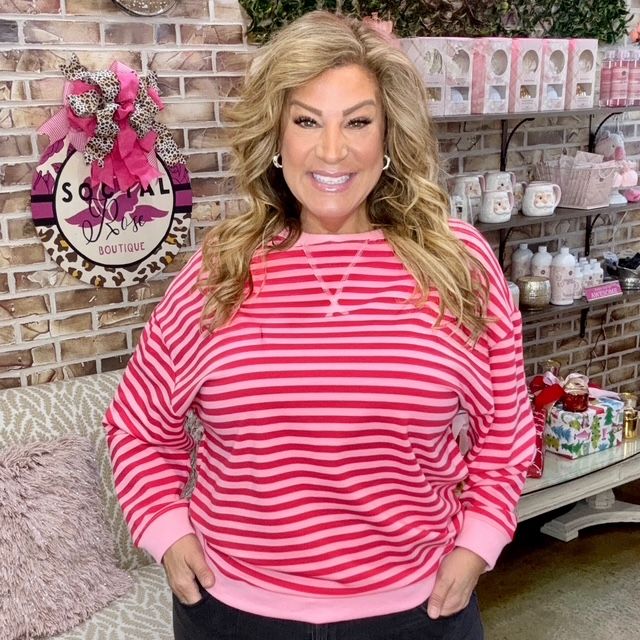 Day + Moon Striped Top