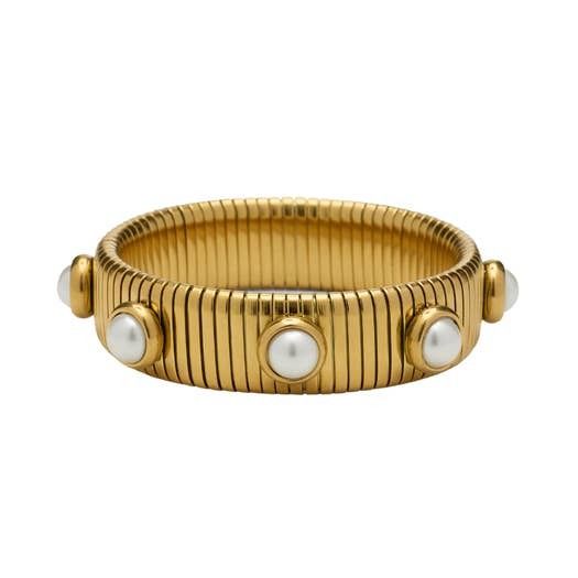 HJane Pearl Tube Bracelet