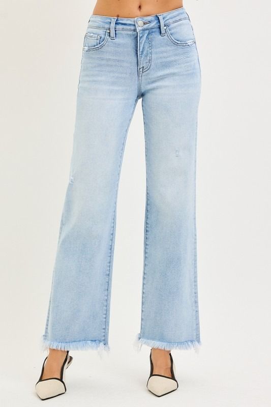 Flying Monkey HR Light Wide Leg Denim