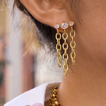 Chansutt Pearls Brenda Fringe Earring