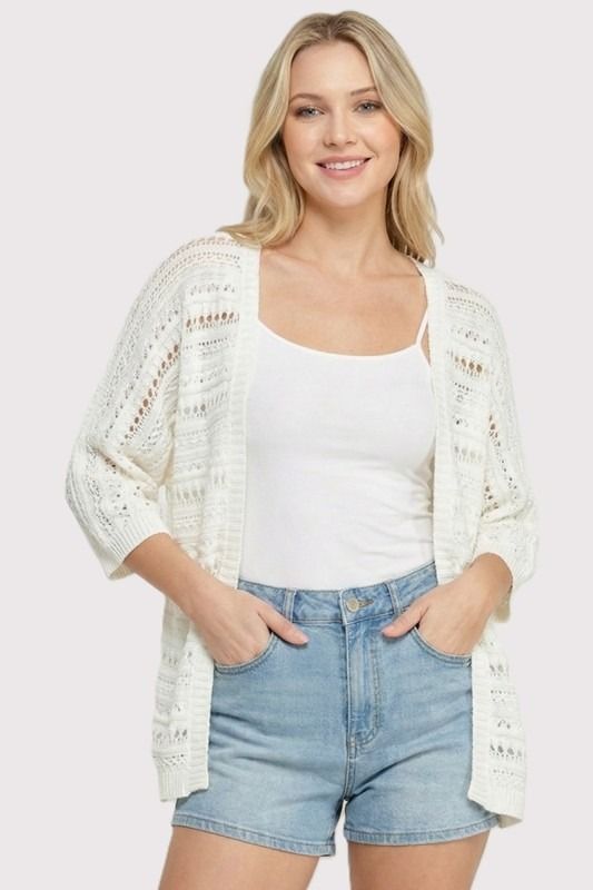 Staccato Off White Cardigan