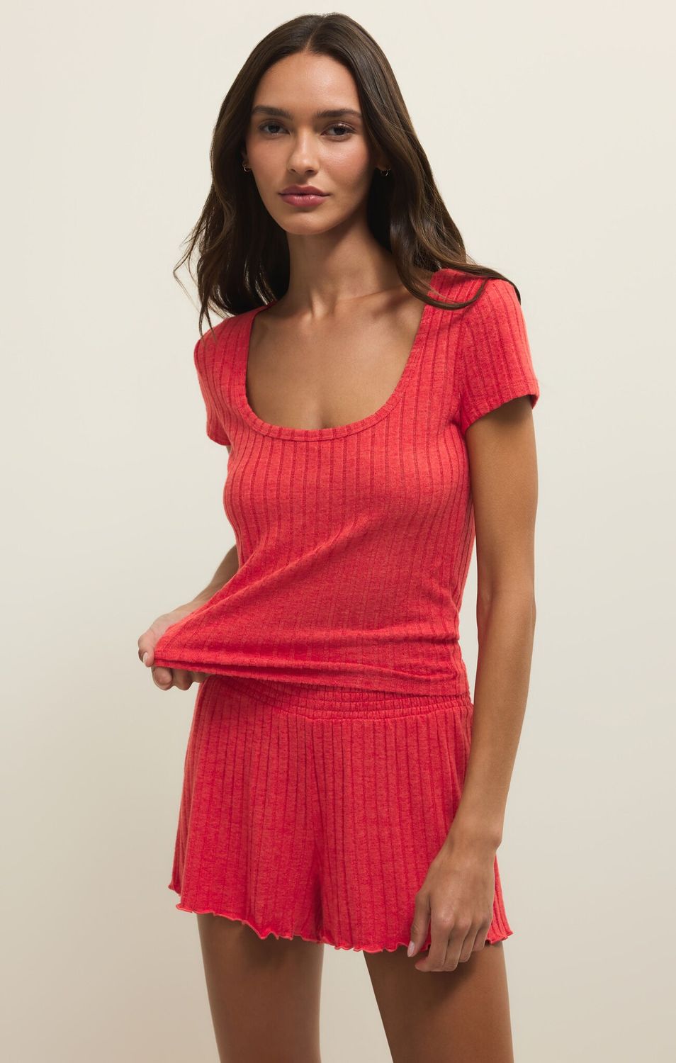 Z Supply Dawn Crimson Crush Short