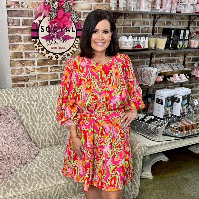 Jodifl Multi Floral Dress