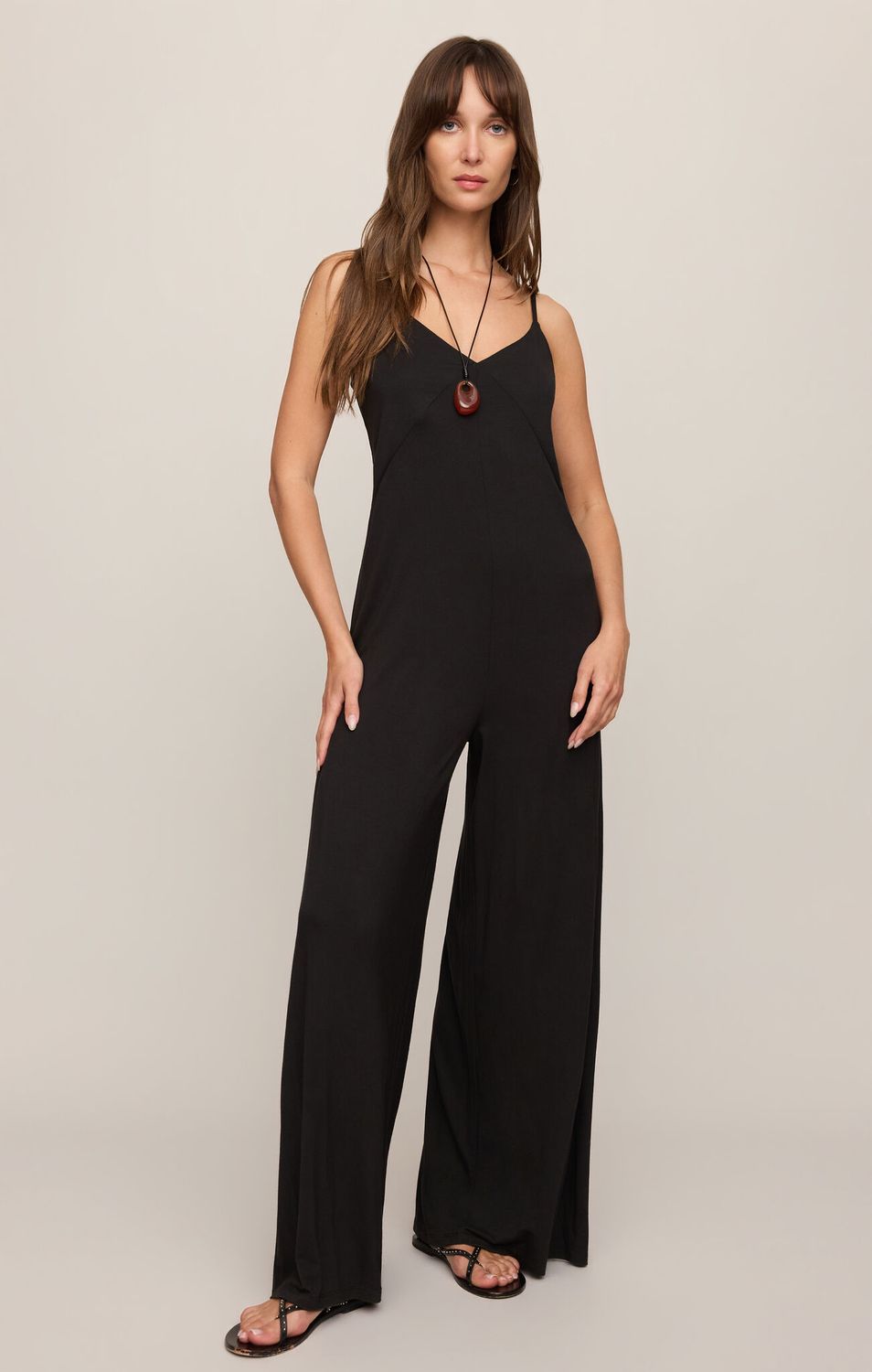 Z Supply Leyla Black Jumpsuit