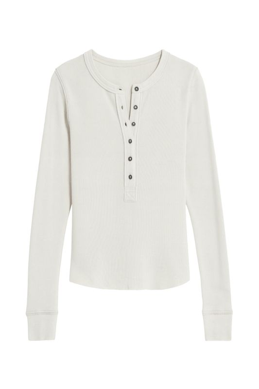 Dear John Button Up Edie Cream Top