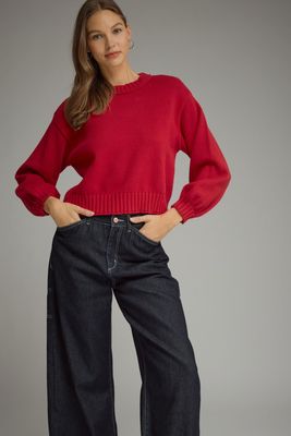 Entro Red LS Sweater