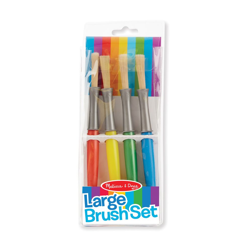 LARGE PAINT BRUSHES 4PK***