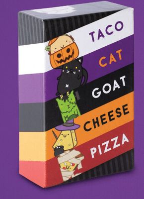 HALLOWEEN TACO CAT GOAT CHEESE PIZZA