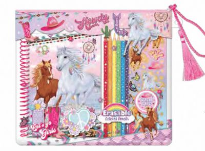 HORSE WILD &amp; FREE COLORING JOURNAL