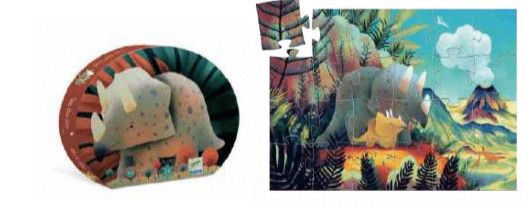 TEO THE DINOSAUR SILHOETTE 25 PC