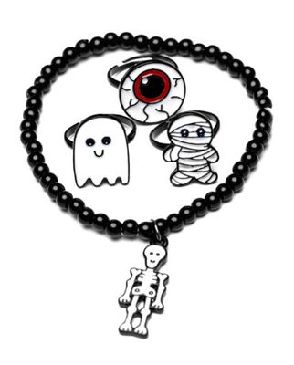 HALLOWEEN  RINGS &amp; BRACELET THEMED***