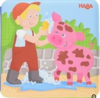 FARM ANIMAL WASH DAY BATH BOOK