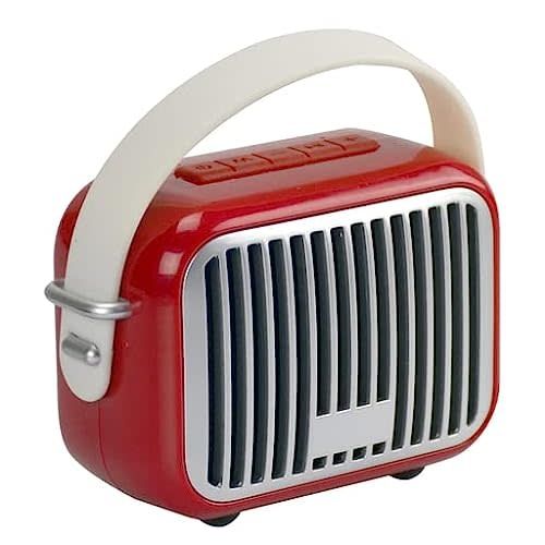 RED MINI SPEAKER RETRO