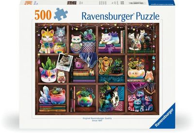 CUBBY CATS &amp; SUCCULENTS 500 PC