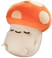 KAI MUSHROOM SMOKO MOCHI PLUSH 10&quot;