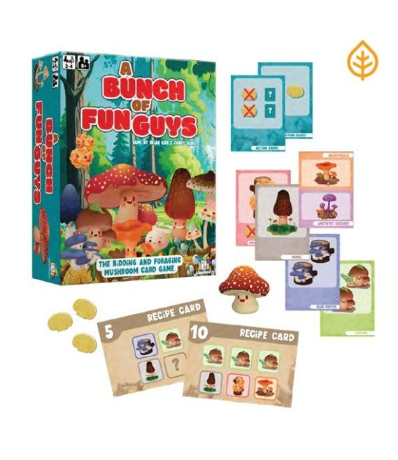 A BUNCH OF FUN GUYS MUSHROOM