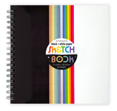 SKETCH BOOK BLACK &amp; WHITE PAPER