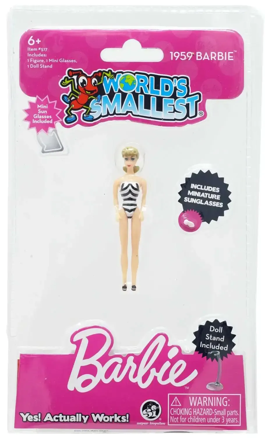 BARBIE 1959  WORLD&#39;S SMALLEST