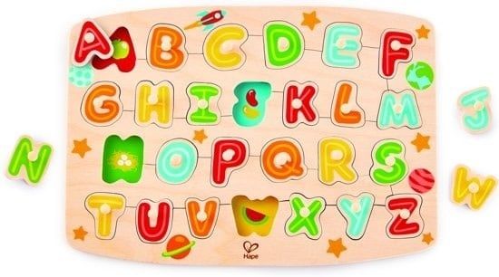 ALPHABET PEG PUZZLE
