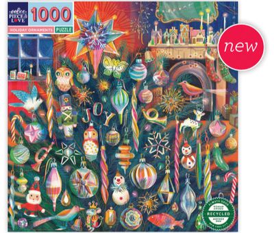 HOLIDAY ORNAMENTS 1000 PC