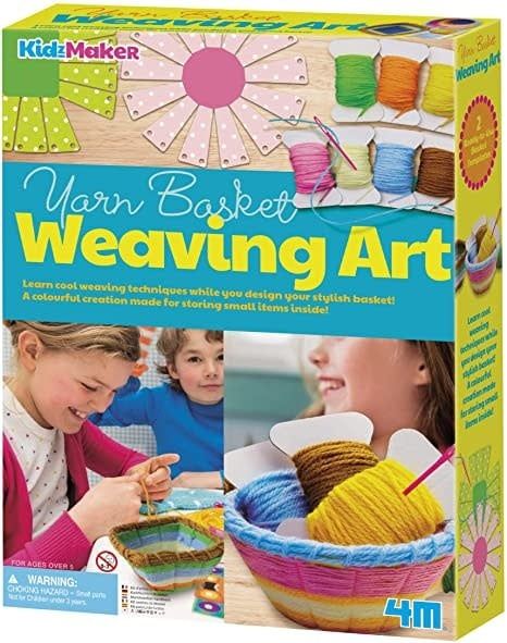 YARN BASKET WEAVING ART