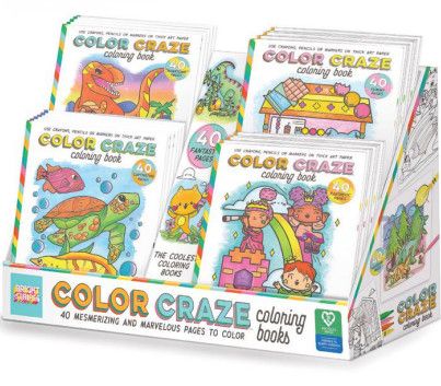 COLOR CRAZE COLORING BOOK