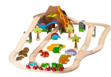DINOSAUR RAILWAY SET