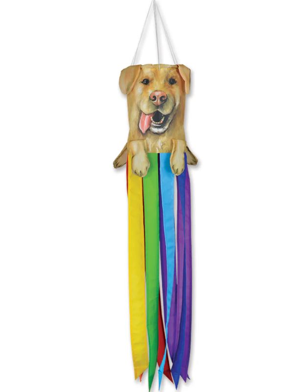 WINDSOCK YELLOW LAB