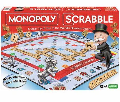 MONOPOLY SCRABBLE