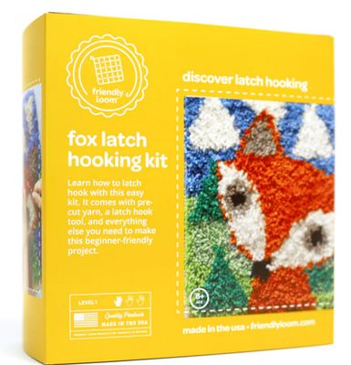 FOX LATCH HOOKING