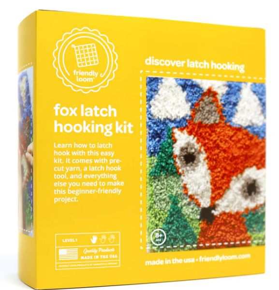 FOX LATCH HOOKING