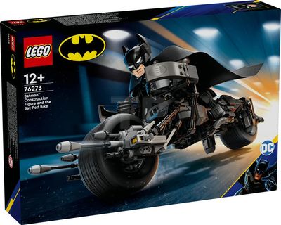 BATMAN CONSTRUCTION FIGURE AND BAT-POD BIKE