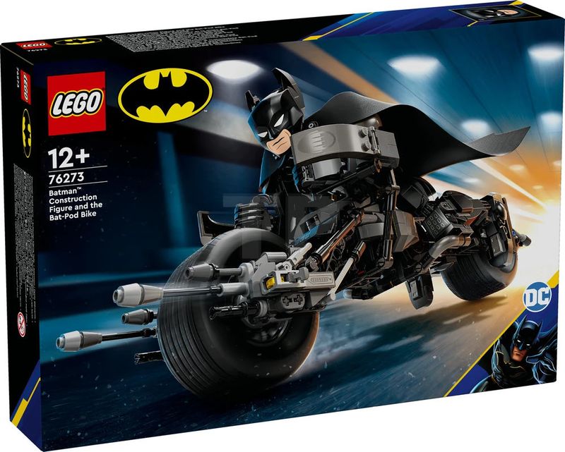 BATMAN CONSTRUCTION FIGURE AND BAT-POD BIKE
