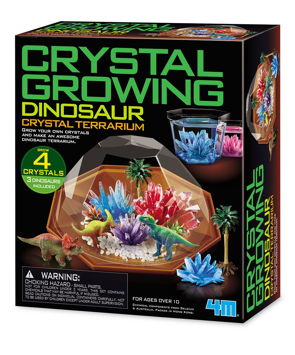 DINOSAUR CRYSTAL TERRARIUM