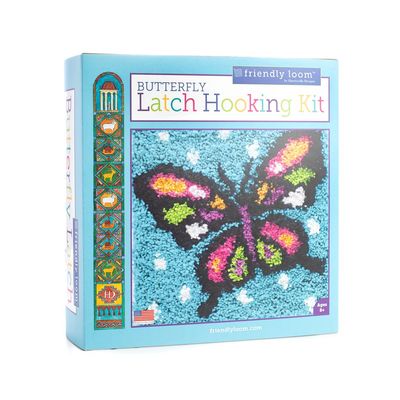 BUTTERFLY LATCH HOOKING
