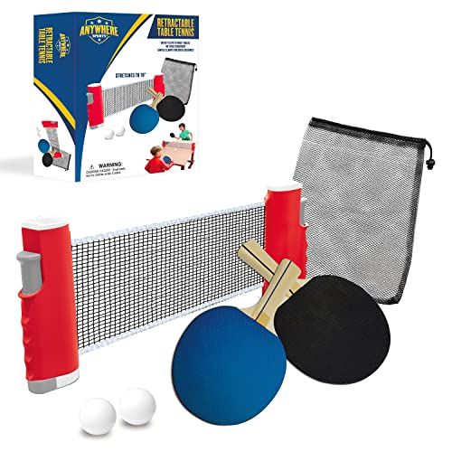 RETRACTABLE TABBLE TENNIS SET