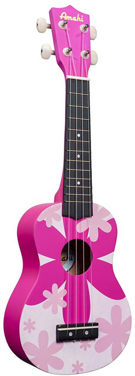 PINK FLOWER UKULELE